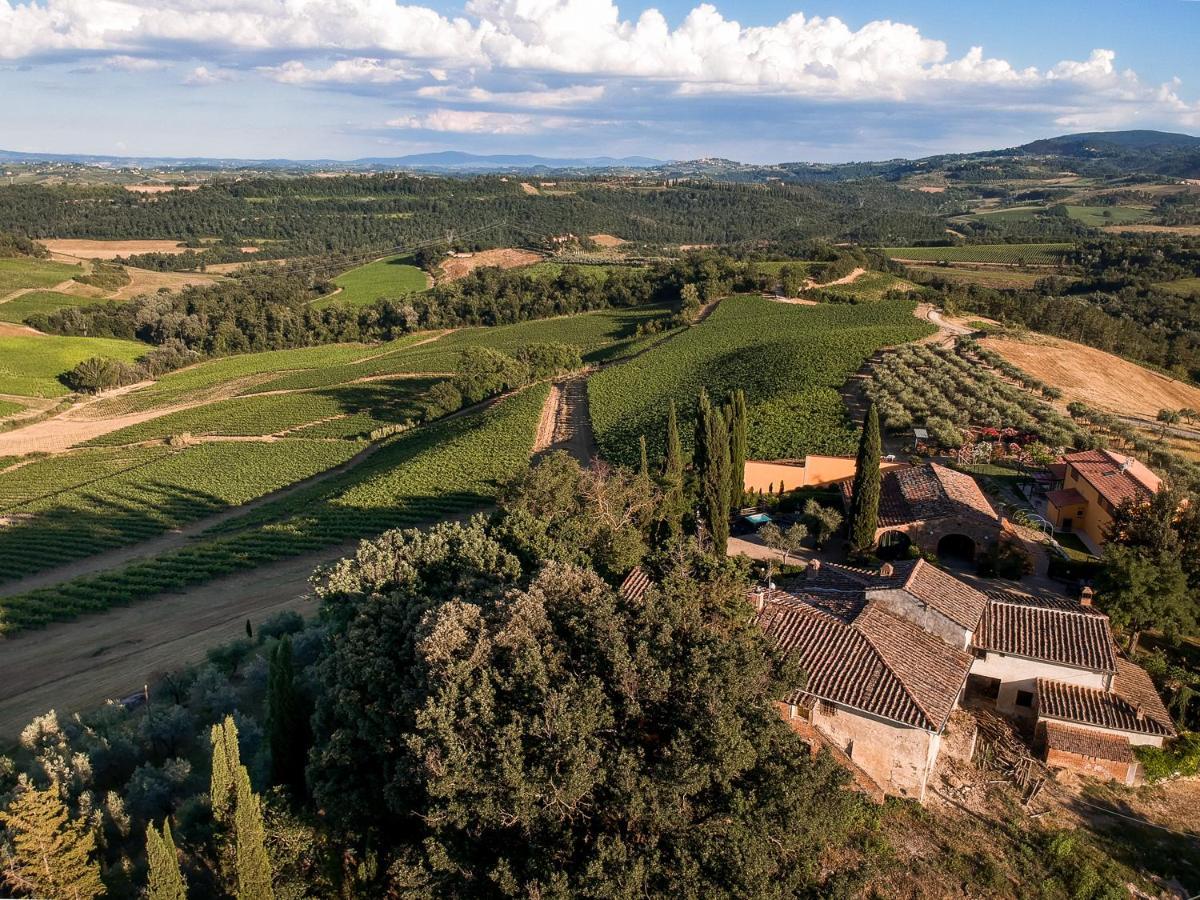 גאמבאסי Il Leccio - Casa Toscana San Gimignano מראה חיצוני תמונה