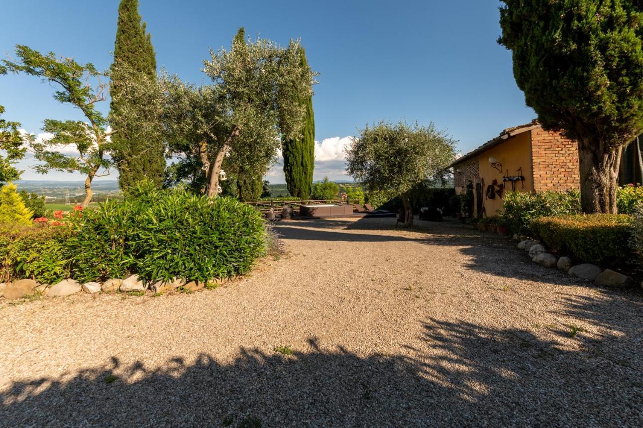 גאמבאסי Il Leccio - Casa Toscana San Gimignano מראה חיצוני תמונה