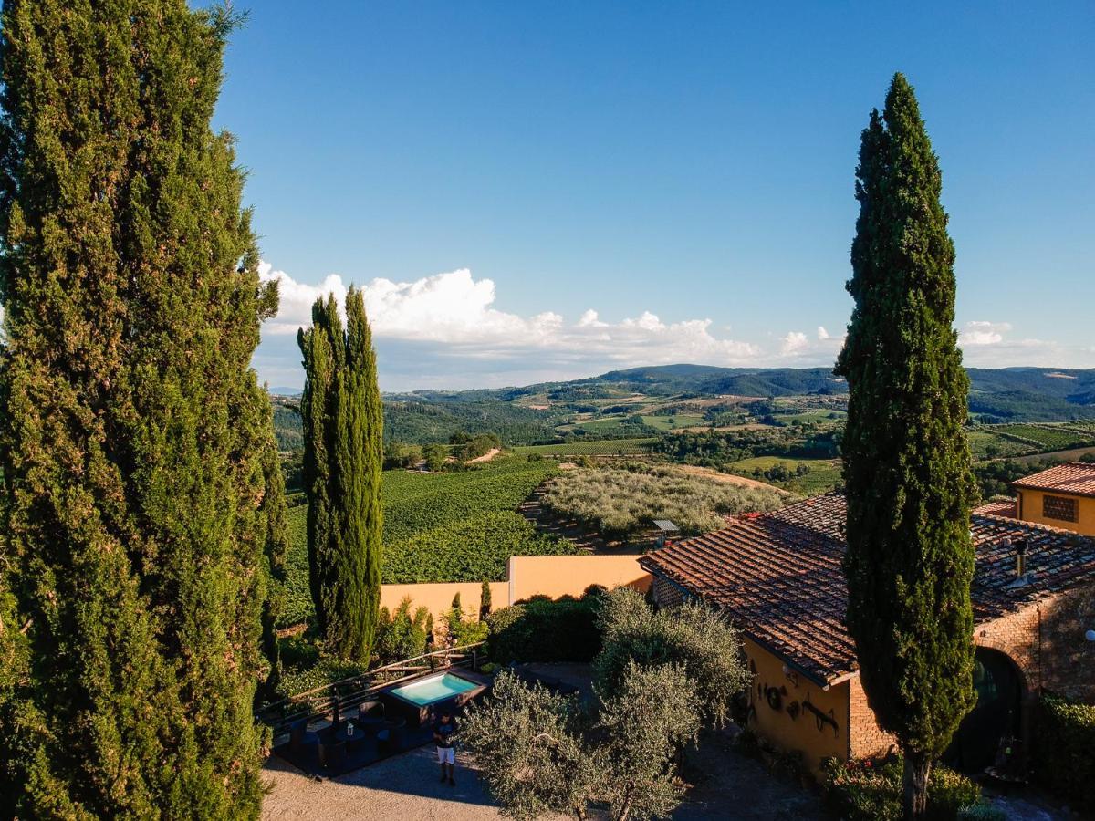 גאמבאסי Il Leccio - Casa Toscana San Gimignano מראה חיצוני תמונה
