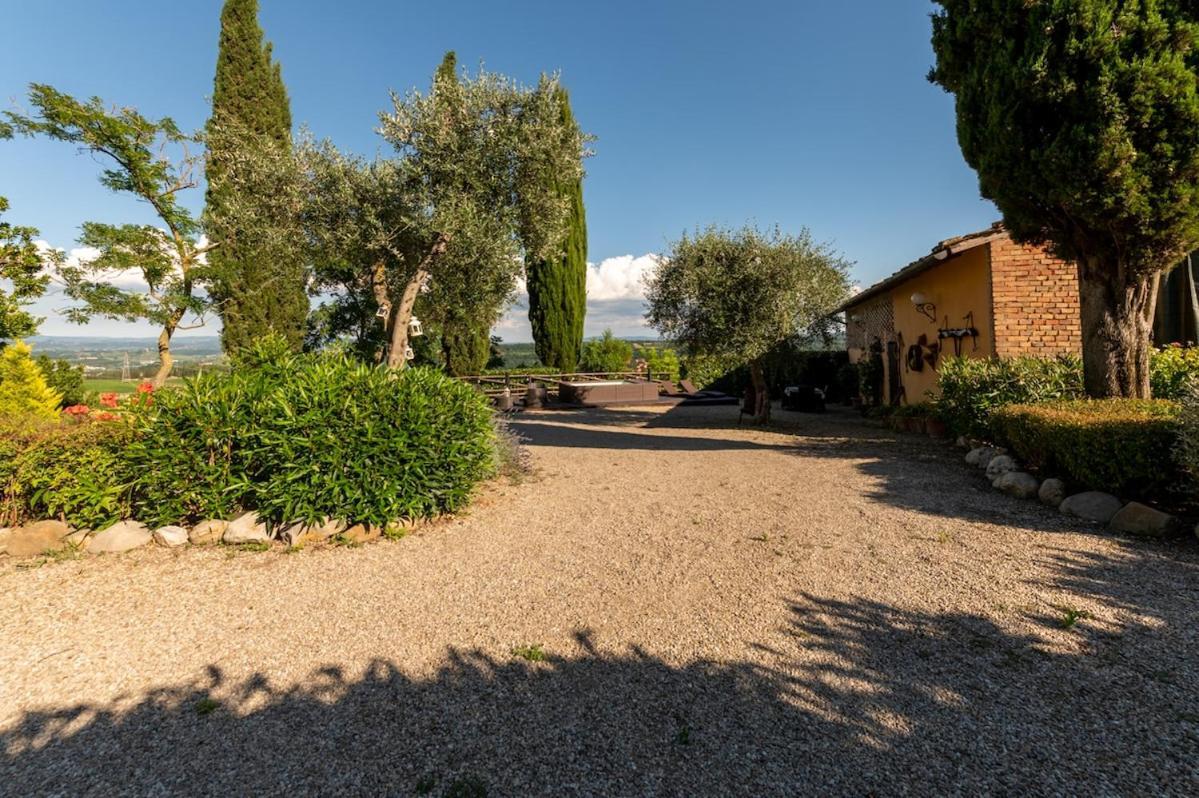 גאמבאסי Il Leccio - Casa Toscana San Gimignano מראה חיצוני תמונה