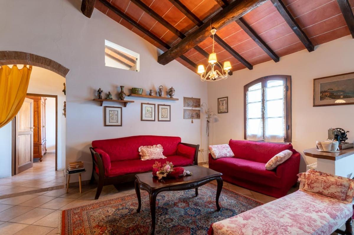 גאמבאסי Il Leccio - Casa Toscana San Gimignano מראה חיצוני תמונה